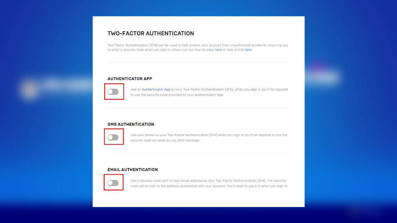 Fortnite 2fa How To Enable Two Factor Authentication